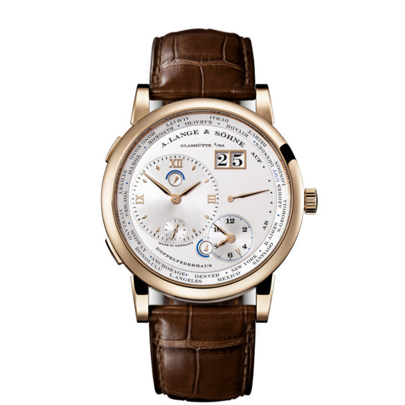 A. Lange & Söhne Lange 1 Time Zone Honey Gold