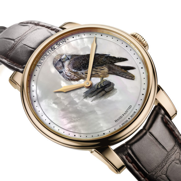 Arnold & Son Métiers d’Art HM Falcon side